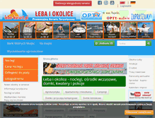 Tablet Screenshot of leba-kurort.pl